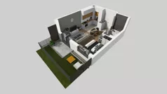 1 pokój, mieszkanie 35,81 m², parter, oferta nr B/9, Hubska 100, Wrocław, Huby, Krzyki, ul. Paczkowska