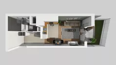 1 pokój, mieszkanie 30,55 m², parter, oferta nr B/18, Hubska 100, Wrocław, Huby, Krzyki, ul. Paczkowska
