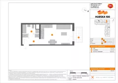 1 pokój, mieszkanie 30,12 m², piętro 2, oferta nr B/64, Hubska 100, Wrocław, Huby, Krzyki, ul. Paczkowska