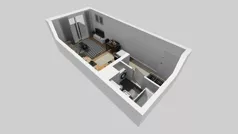 1 pokój, mieszkanie 30,12 m², piętro 2, oferta nr B/64, Hubska 100, Wrocław, Huby, Krzyki, ul. Paczkowska