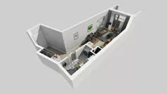 1 pokój, mieszkanie 28,76 m², piętro 1, oferta nr A/147, Apartamenty Metro Wilanowska, Warszawa, Mokotów, Ksawerów, ul. Pejzażowa 26