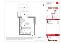 1 pokój, mieszkanie 26,57 m², parter, oferta nr B/2, Metro Zachód 8 bud. B i D, Warszawa, Bemowo, Chrzanów, ul. Szeligowska