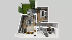 2 pokoje, mieszkanie 50,14 m², parter, oferta nr A/35, Osiedle Park Świetlików, Wrocław, Maślice, Aleja Śliwowa 21