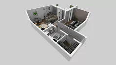 2 pokoje, mieszkanie 50,14 m², parter, oferta nr A/35, Osiedle Park Świetlików, Wrocław, Maślice, Aleja Śliwowa 21