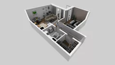 2 pokoje, mieszkanie 50,14 m², piętro 1, oferta nr A/40, Osiedle Park Świetlików, Wrocław, Maślice, Aleja Śliwowa 21