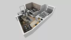 2 pokoje, mieszkanie 50,14 m², piętro 1, oferta nr A/40, Osiedle Park Świetlików, Wrocław, Maślice, Aleja Śliwowa 21