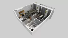 2 pokoje, mieszkanie 34,36 m², piętro 1, oferta nr A/55, Osiedle Park Świetlików, Wrocław, Maślice, Aleja Śliwowa 21