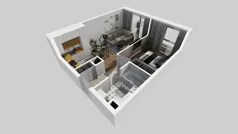 2 pokoje, mieszkanie 36,57 m², piętro 1, oferta nr A/53, Osiedle Park Świetlików, Wrocław, Maślice, Aleja Śliwowa 21