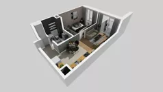 2 pokoje, mieszkanie 38,20 m², piętro 3, oferta nr A/22, Mokotów Sportowy 3, Warszawa, Mokotów, Augustówka, ul. Antoniewska
