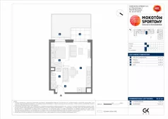 2 pokoje, mieszkanie 34,95 m², piętro 2, oferta nr C/15, Mokotów Sportowy 1.3, Warszawa, Mokotów, Augustówka, ul. Antoniewska