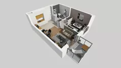 2 pokoje, mieszkanie 37,72 m², piętro 6, oferta nr A/76, Osiedle Bokserska 71, Warszawa, Ursynów, Wyczółki, ul. Bokserska 71