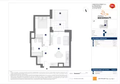 2 pokoje, mieszkanie 38,20 m², parter, oferta nr E/30, Bokserska 71 etap 2.3, Warszawa, Ursynów, Wyczółki, ul. Bokserska