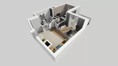 2 pokoje, mieszkanie 38,20 m², parter, oferta nr E/30, Bokserska 71 etap 2.3, Warszawa, Ursynów, Wyczółki, ul. Bokserska