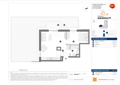 2 pokoje, mieszkanie 47,97 m², parter, oferta nr D/67, Bokserska 71 etap 2.3, Warszawa, Ursynów, Wyczółki, ul. Bokserska