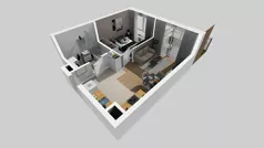 2 pokoje, mieszkanie 37,69 m², parter, oferta nr E/31, Bokserska 71 etap 2.3, Warszawa, Ursynów, Wyczółki, ul. Bokserska