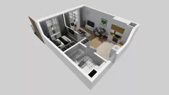 2 pokoje, mieszkanie 38,20 m², parter, oferta nr E/30, Bokserska 71 etap 2.3, Warszawa, Ursynów, Wyczółki, ul. Bokserska