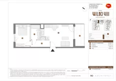 2 pokoje, mieszkanie 41,03 m², parter, oferta nr D/1, Osiedle Wilno 8.1.2, Warszawa, Targówek, Elsnerów, ul. Bukowiecka