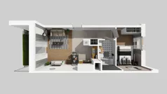 2 pokoje, mieszkanie 41,03 m², parter, oferta nr D/1, Osiedle Wilno 8.1.2, Warszawa, Targówek, Elsnerów, ul. Bukowiecka