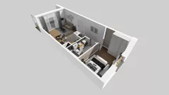 2 pokoje, mieszkanie 41,03 m², parter, oferta nr D/1, Osiedle Wilno 8.1.2, Warszawa, Targówek, Elsnerów, ul. Bukowiecka