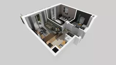 1 pokój, mieszkanie 34,90 m², piętro 1, oferta nr D/11, Osiedle Wilno 8.1.2, Warszawa, Targówek, Elsnerów, ul. Bukowiecka