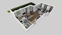 2 pokoje, mieszkanie 57,56 m², parter, oferta nr C/3, Osiedle Wilno 8.1.2, Warszawa, Targówek, Elsnerów, ul. Bukowiecka