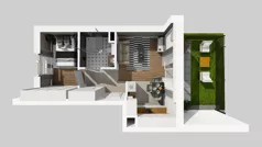 2 pokoje, mieszkanie 34,28 m², piętro 1, oferta nr C/35, Osiedle Wilno 8.1.2, Warszawa, Targówek, Elsnerów, ul. Bukowiecka