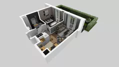 2 pokoje, mieszkanie 34,26 m², parter, oferta nr C/32, Osiedle Wilno 8.1.2, Warszawa, Targówek, Elsnerów, ul. Bukowiecka