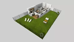 2 pokoje, mieszkanie 46,97 m², parter, oferta nr U/2, Wille Biskupin 2.1, Wrocław, Biskupin-Sępolno-Dąbie-Bartoszowice, Śródmieście, ul. K. Olszewskiego