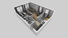 2 pokoje, mieszkanie 44,23 m², piętro 1, oferta nr A/11, Apartamenty Kamieńskiego, Wrocław, Karłowice-Różanka, ul. Kamieńskiego 53a