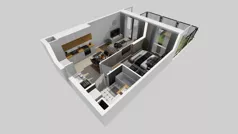 2 pokoje, mieszkanie 37,14 m², parter, oferta nr A/56, Apartamenty nad Oławką, Wrocław, Przedmieście Oławskie, Krzyki, ul. Krakowska 98