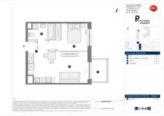 2 pokoje, mieszkanie 35,60 m², piętro 1, oferta nr C/65, Przystanek Prądnik 2, Kraków, Prądnik Biały, Górka Narodowa, ul. Meiera
