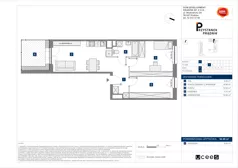 2 pokoje, mieszkanie 56,68 m², parter, oferta nr C/129, Przystanek Prądnik 2, Kraków, Prądnik Biały, Górka Narodowa, ul. Meiera