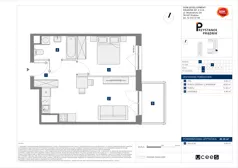 2 pokoje, mieszkanie 40,35 m², piętro 1, oferta nr C/175, Przystanek Prądnik 2, Kraków, Prądnik Biały, Górka Narodowa, ul. Meiera