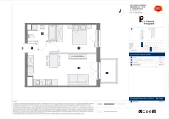 2 pokoje, mieszkanie 39,77 m², piętro 4, oferta nr C/27, Przystanek Prądnik 2, Kraków, Prądnik Biały, Górka Narodowa, ul. Meiera