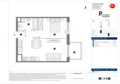 2 pokoje, mieszkanie 39,77 m², piętro 5, oferta nr C/35, Przystanek Prądnik 2, Kraków, Prądnik Biały, Górka Narodowa, ul. Meiera