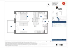 2 pokoje, mieszkanie 38,25 m², piętro 2, oferta nr C/67, Przystanek Prądnik 2, Kraków, Prądnik Biały, Górka Narodowa, ul. Meiera