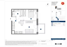 2 pokoje, mieszkanie 35,60 m², piętro 2, oferta nr C/71, Przystanek Prądnik 2, Kraków, Prądnik Biały, Górka Narodowa, ul. Meiera