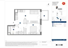 2 pokoje, mieszkanie 39,28 m², piętro 4, oferta nr C/78, Przystanek Prądnik 2, Kraków, Prądnik Biały, Górka Narodowa, ul. Meiera