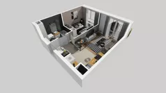 2 pokoje, mieszkanie 35,60 m², piętro 4, oferta nr C/83, Przystanek Prądnik 2, Kraków, Prądnik Biały, Górka Narodowa, ul. Meiera
