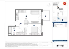 2 pokoje, mieszkanie 39,28 m², piętro 5, oferta nr C/84, Przystanek Prądnik 2, Kraków, Prądnik Biały, Górka Narodowa, ul. Meiera