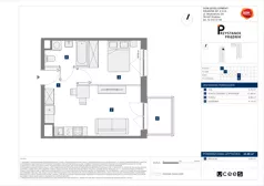 2 pokoje, mieszkanie 35,60 m², piętro 5, oferta nr C/89, Przystanek Prądnik 2, Kraków, Prądnik Biały, Górka Narodowa, ul. Meiera