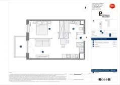2 pokoje, mieszkanie 38,25 m², piętro 6, oferta nr C/91, Przystanek Prądnik 2, Kraków, Prądnik Biały, Górka Narodowa, ul. Meiera