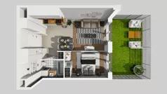 2 pokoje, mieszkanie 35,60 m², piętro 4, oferta nr C/83, Przystanek Prądnik 2, Kraków, Prądnik Biały, Górka Narodowa, ul. Meiera