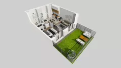 2 pokoje, mieszkanie 35,60 m², piętro 4, oferta nr C/83, Przystanek Prądnik 2, Kraków, Prądnik Biały, Górka Narodowa, ul. Meiera