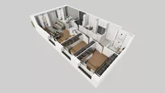 2 pokoje, mieszkanie 76,98 m², piętro 1, oferta nr C/131, Przystanek Prądnik 2, Kraków, Prądnik Biały, Górka Narodowa, ul. Meiera