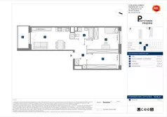 2 pokoje, mieszkanie 56,98 m², piętro 2, oferta nr C/136, Przystanek Prądnik 2, Kraków, Prądnik Biały, Górka Narodowa, ul. Meiera