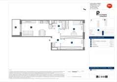 2 pokoje, mieszkanie 56,98 m², piętro 3, oferta nr C/142, Przystanek Prądnik 2, Kraków, Prądnik Biały, Górka Narodowa, ul. Meiera