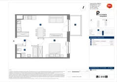 2 pokoje, mieszkanie 41,79 m², piętro 3, oferta nr C/144, Przystanek Prądnik 2, Kraków, Prądnik Biały, Górka Narodowa, ul. Meiera