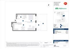 2 pokoje, mieszkanie 39,77 m², piętro 1, oferta nr A/31, Międzyleska 4, Wrocław, Tarnogaj, Krzyki, ul. Międzyleska