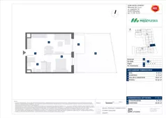 2 pokoje, mieszkanie 37,22 m², piętro 1, oferta nr A/73, Międzyleska 4, Wrocław, Tarnogaj, Krzyki, ul. Międzyleska